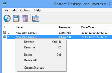 Desktop Icon Layout Vista