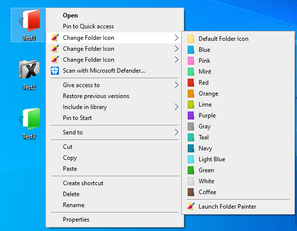 change default folder color mac